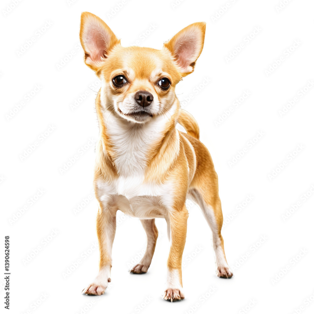 chihuahua dog isolated on transparent background chihuahua dog isolated on transparent background