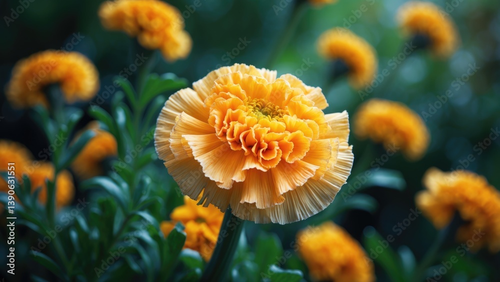 Vibrant petals twirl in the sunlight, elegantly revealing their beauty. Vibrant petals twirl in the sunlight, elegantly revealing their beauty.