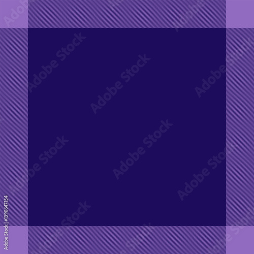 Serene abstract image featuring a deep indigo square framed by a soft lilac border.  Perfect for minimalist designs, presentations, or as a subtle background. Evokes calmness and sophistication.