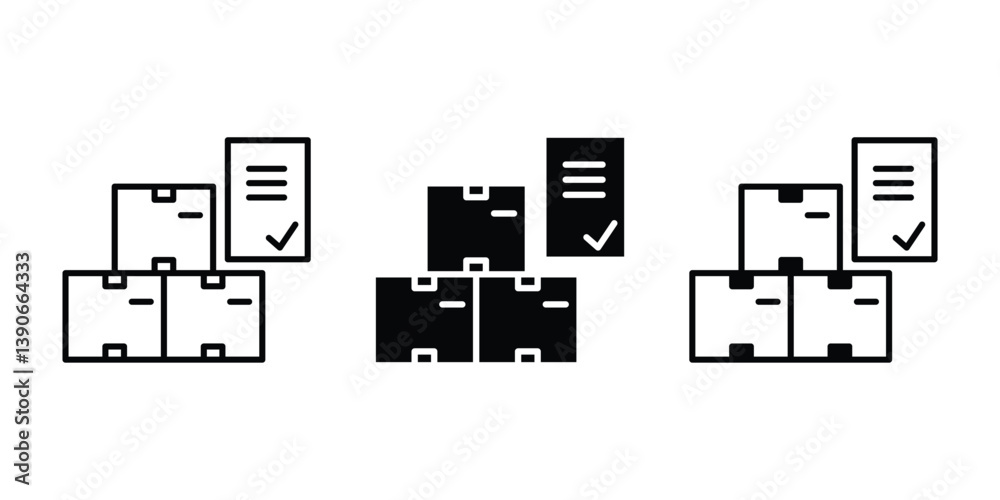 Order completed icon with modern, minimal style. Ideal for e-commerce, delivery apps, and business dashboards. High-quality vector, fully editable and perfect for digital use. Order completed icon with modern, minimal style. Ideal for e-commerce, delivery apps, and business dashboards. High-quality vector, fully editable and perfect for digital use.