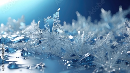 Abstract background featuring sharp