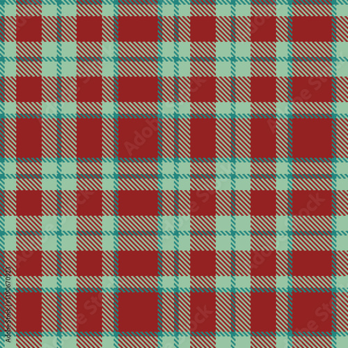 Wallpaper Mural Plaid pattern seamless. Metallic greenish grey & Pastel greenish blue Tartan Fabric Design.  Torontodigital.ca