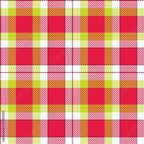 Wallpaper Mural Contemporary Seamless Tartan featuring Deep pinkish red and Pale dark grey Fabric Design Torontodigital.ca
