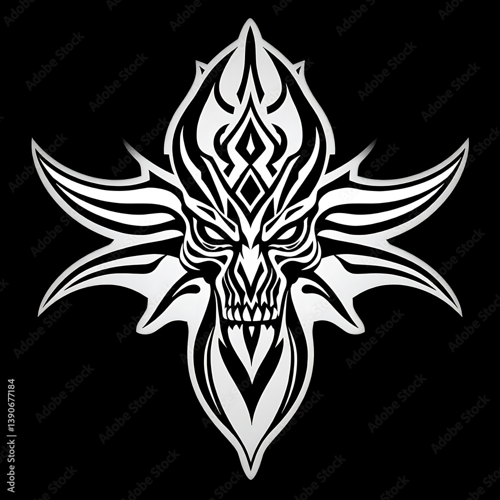 Obraz premium tribal tattoo design