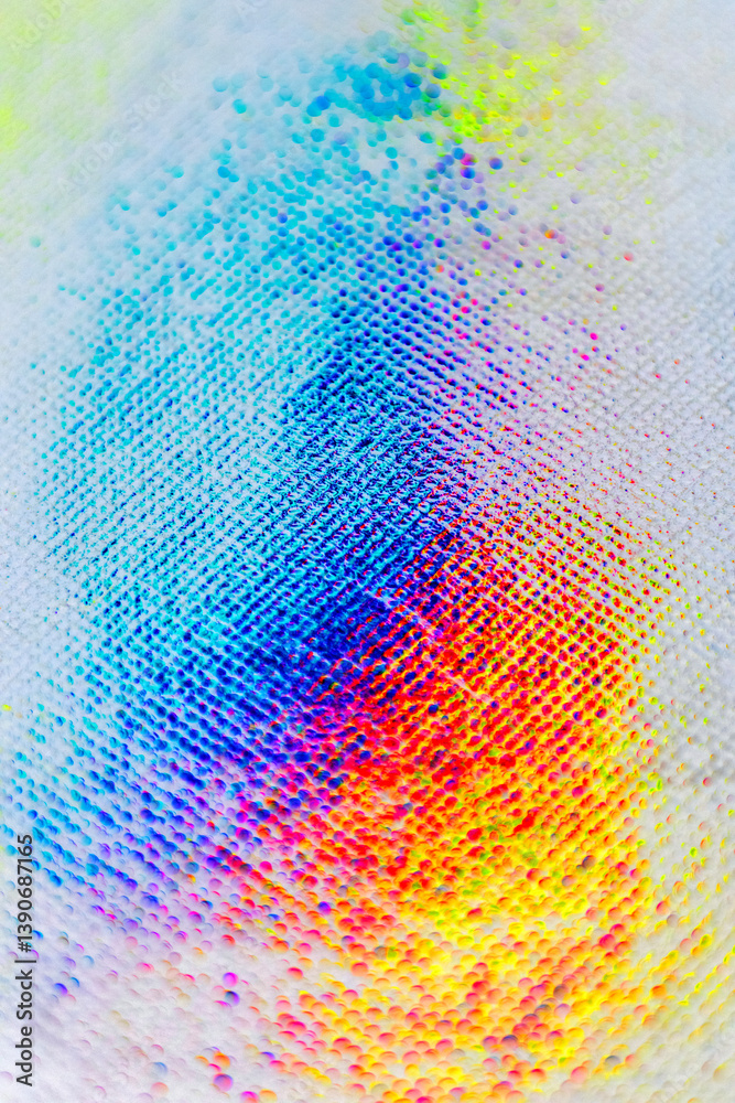 Colorful abstract texture with rainbow gradient dots and artistic effect Colorful abstract texture with rainbow gradient dots and artistic effect
