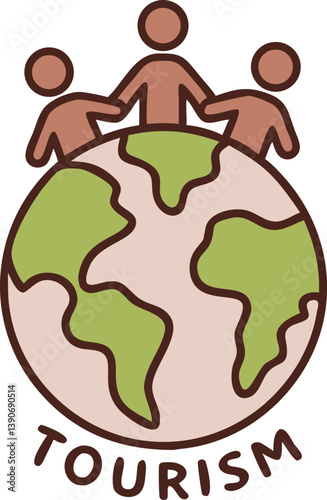 A design business tourism vector illustration art