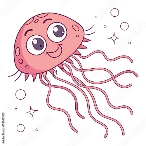 Virus, Bacteria & Microorganisms color vector 