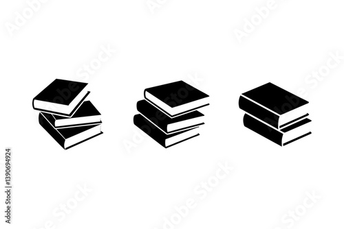 An icon of a set of books symbolizes education and study.