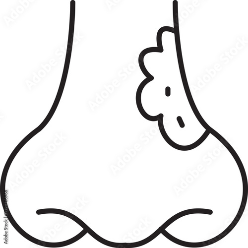 nose allergic icon 