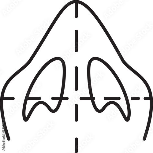 nose surgery icon 