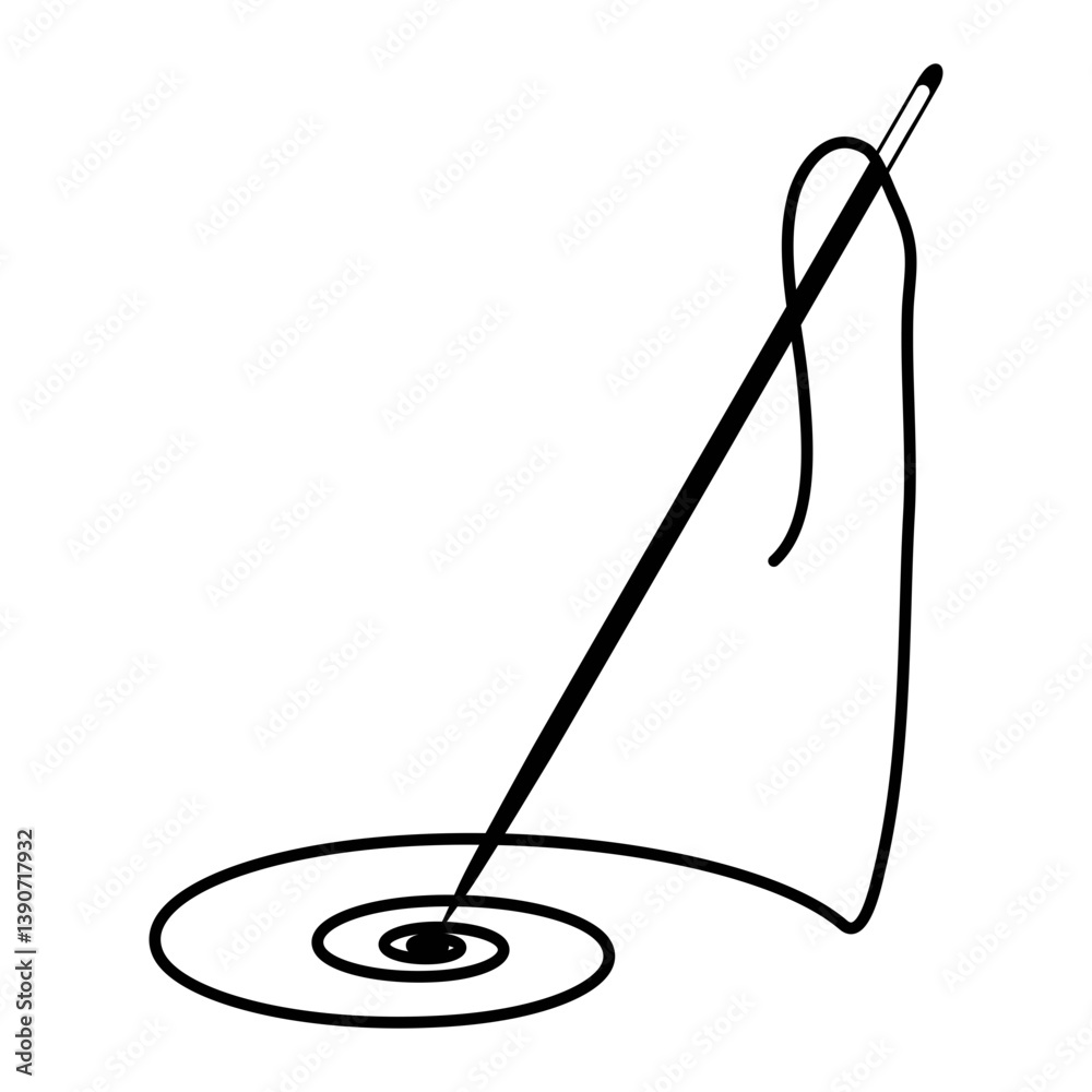 A Needle and Thread Icon