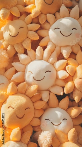 Plush Toy Scene in Natural Light with Cozy Vibes


