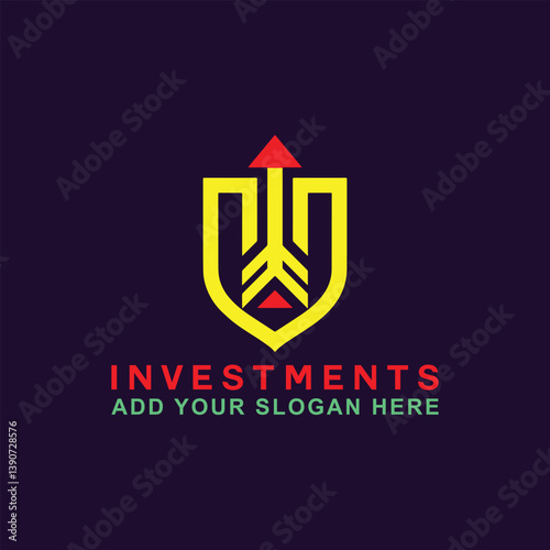 Free Download business investment logo design vector - GFXLoad