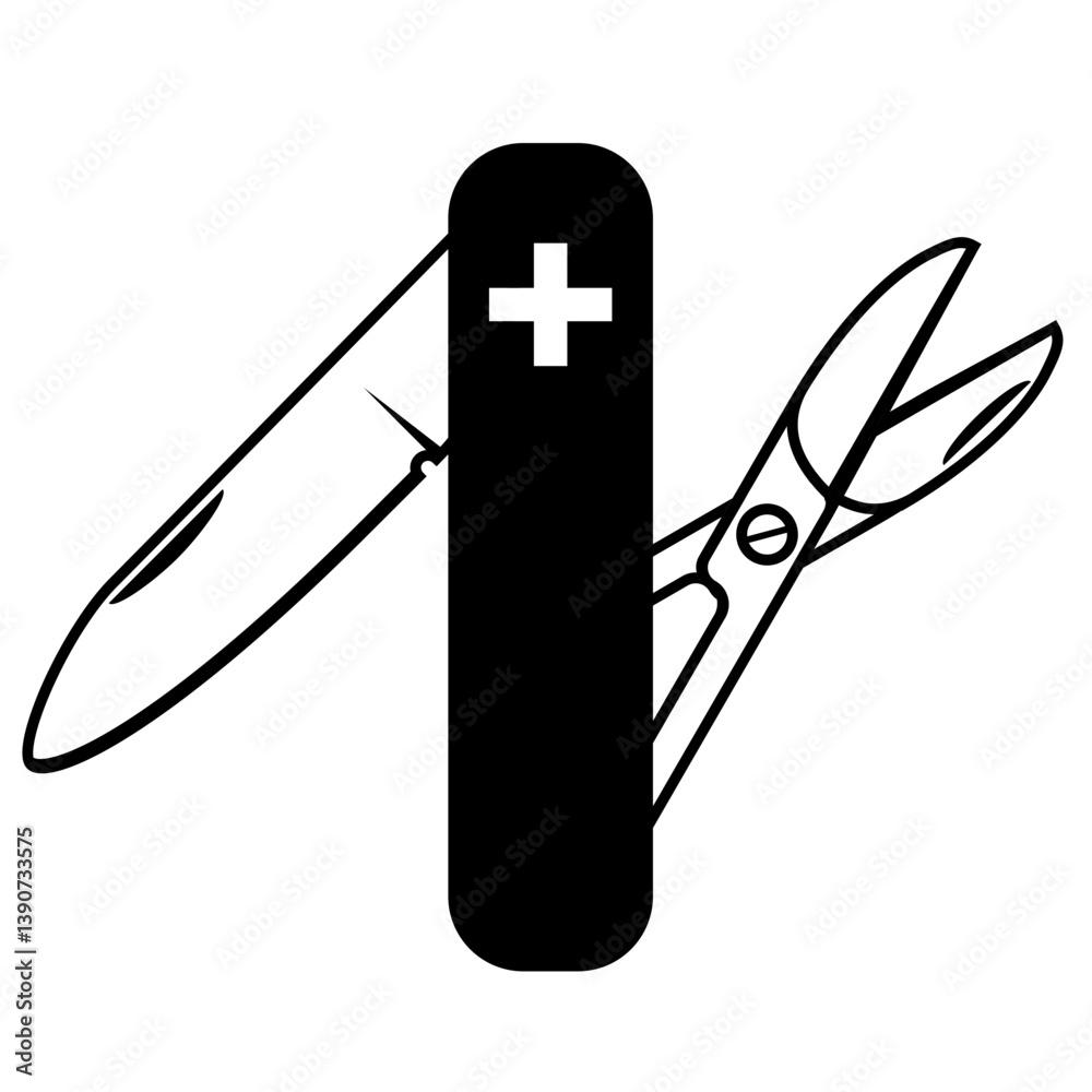 A Swiss Army Knife Icon