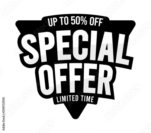 Banner design. Special offer