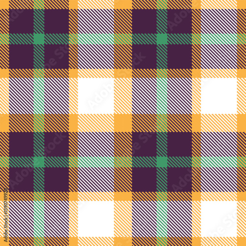 Classic butterscotch Tartan patterns fabric texture. Contemporary Rustic aubergine Seamless Tartan