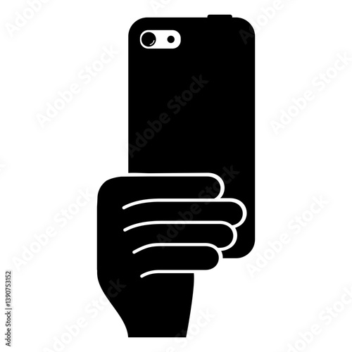 A Smart Phone Recording Icon