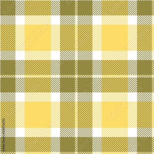Neon white Tartan patterns fabric texture. Contemporary Metallic drab Seamless Tartan