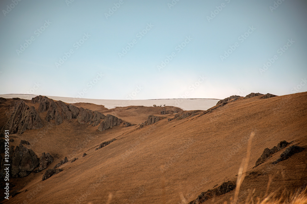 mountain landscape in the desert