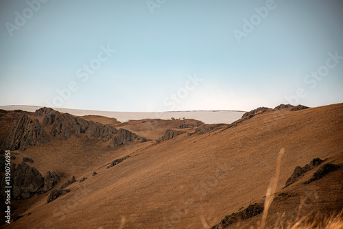 Obraz na płótnie mountain landscape in the desert w salonie