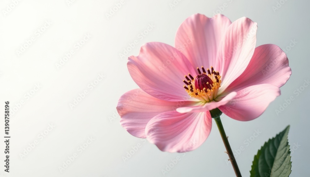 large flower with soft colors on white background, largepetal, large flower large flower with soft colors on white background, largepetal, large flower