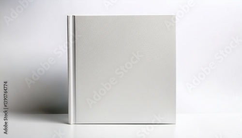 square hardcover book mock up hardcover book mock up isolated on white background