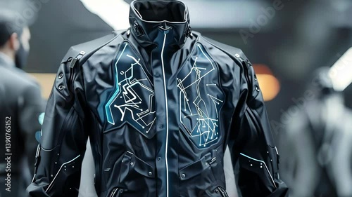 Futuristic smart clothing with embedded sensors