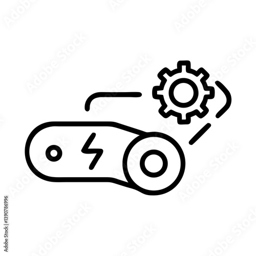 Digital power control icon for the drive system