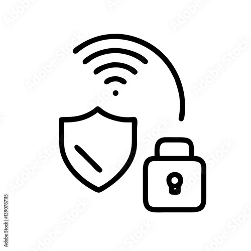 Smart security icon