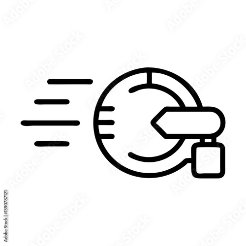 Speed sensor icon