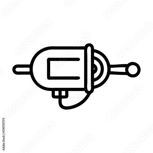 Electric motor icon