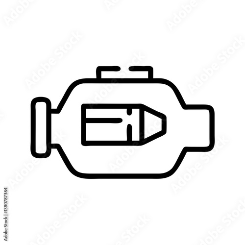 OBD diagnostic system icon