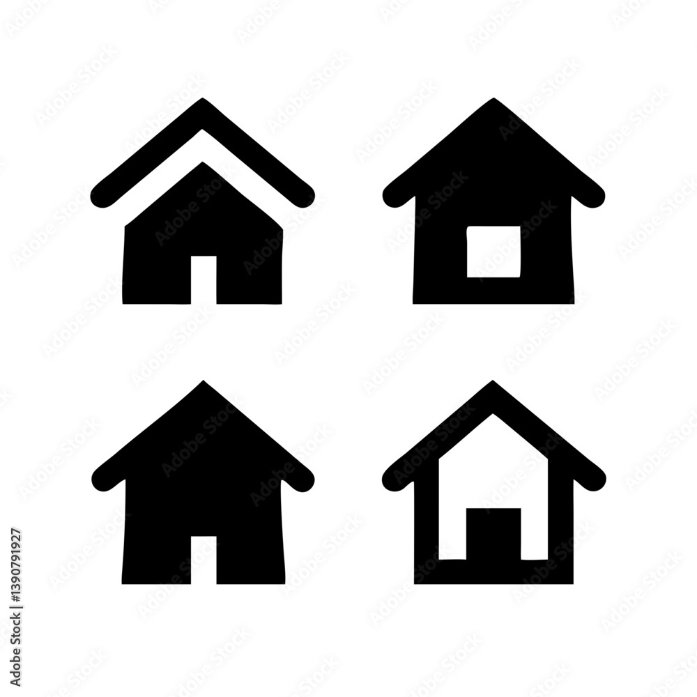 Title: Web home icon for apps and websites. Collection home icons. House symbol.House icon set. Home vector illustration sign. Hotel symbol.
Title: Web home icon for apps and websites. Collection home icons. House symbol.House icon set. Home vector illustration sign. Hotel symbol.