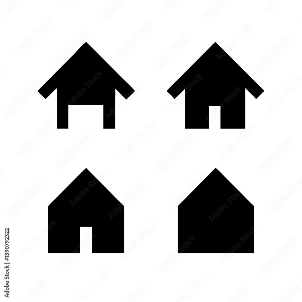 Title: Web home icon for apps and websites. Collection home icons. House symbol.House icon set. Home vector illustration sign. Hotel symbol.
Title: Web home icon for apps and websites. Collection home icons. House symbol.House icon set. Home vector illustration sign. Hotel symbol.