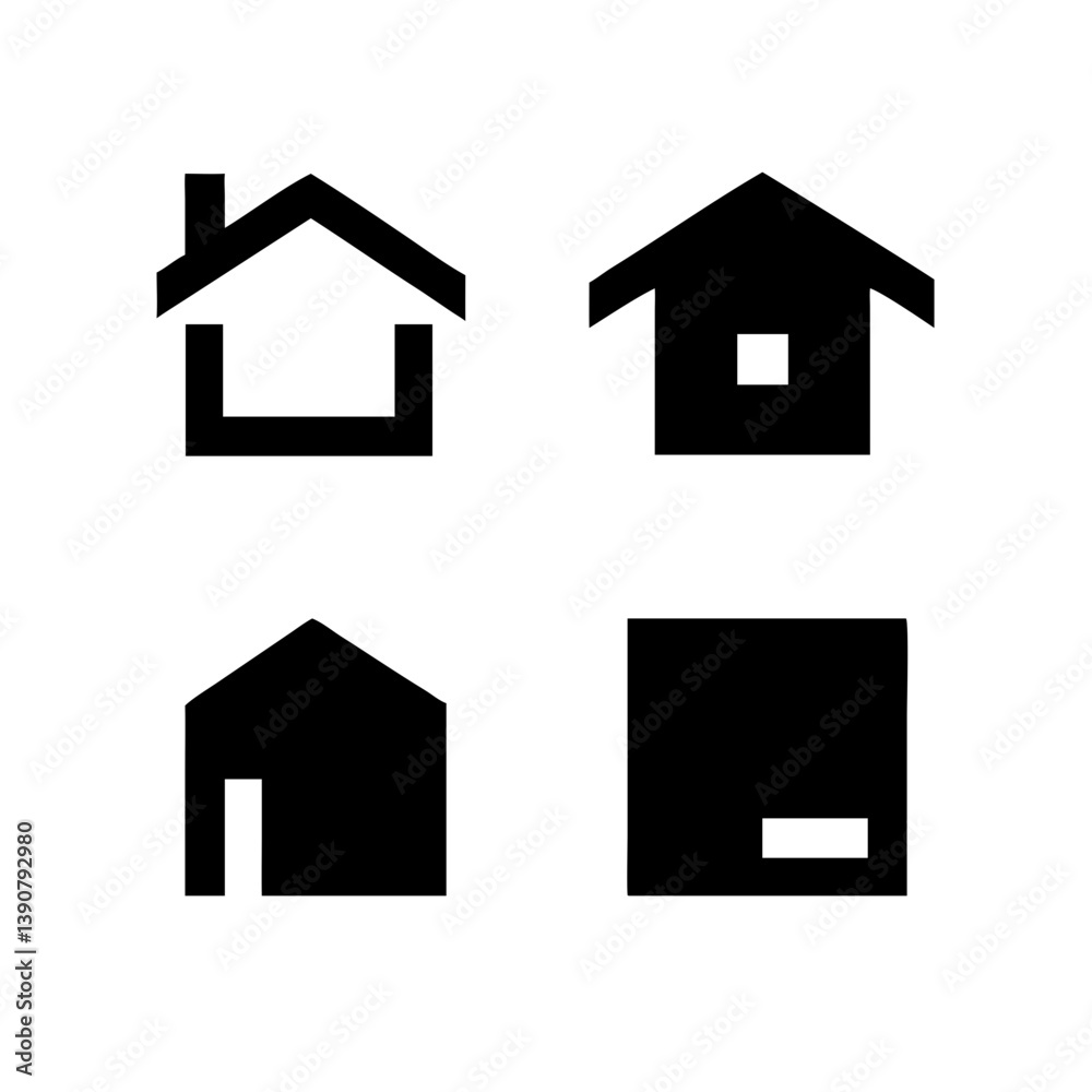 Title: Web home icon for apps and websites. Collection home icons. House symbol.House icon set. Home vector illustration sign. Hotel symbol.
Title: Web home icon for apps and websites. Collection home icons. House symbol.House icon set. Home vector illustration sign. Hotel symbol.