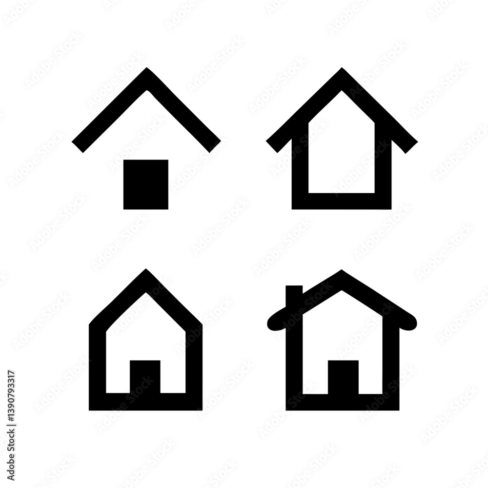 Title: Web home icon for apps and websites. Collection home icons. House symbol.House icon set. Home vector illustration sign. Hotel symbol.
Title: Web home icon for apps and websites. Collection home icons. House symbol.House icon set. Home vector illustration sign. Hotel symbol.