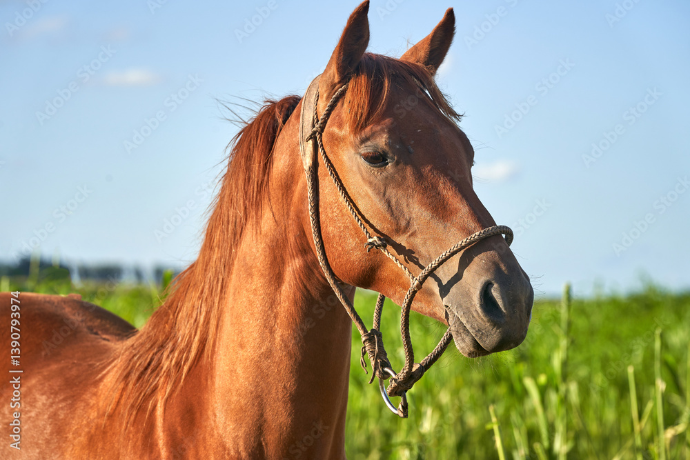 Obraz premium The Art of Horse Portraiture