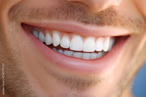 Obraz na płótnie Beautiful Smile of stylish man, close-up w salonie