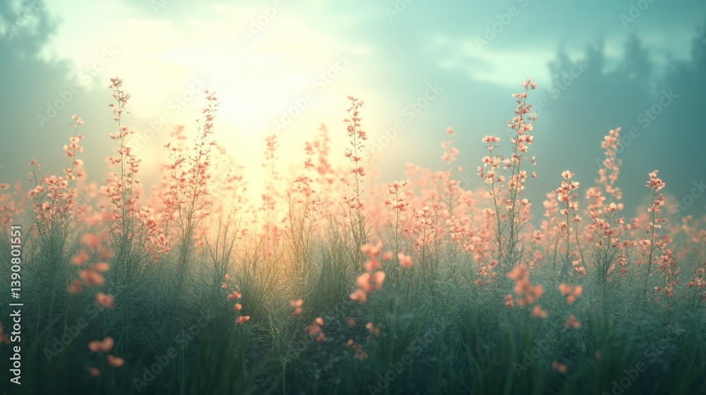 Naklejka premium Soft light abstract nature background