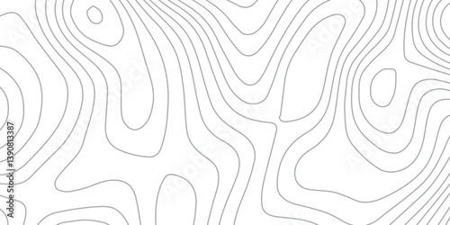 Luxury-Grade Transparent PNG Featuring Minimalist Topographic Wave Lines on a Clean White Canvas, Perfect for Sophisticated Design Systems, Product Packaging, and Visual Branding