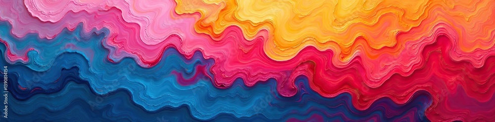 Vibrant abstract acrylic hand painted background with textured brush strokes, texture, acrylic Vibrant abstract acrylic hand painted background with textured brush strokes, texture, acrylic