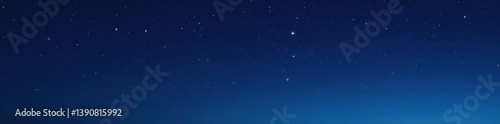 Simple night sky background with a handful of stars in a vector format,  serene,  design