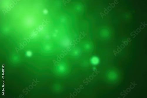 Subtle green abstract background with blurred light patterns,  calming,  peaceful