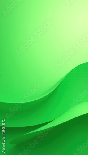 Subtle green gradient background with flowing lines,  elegant,  calming