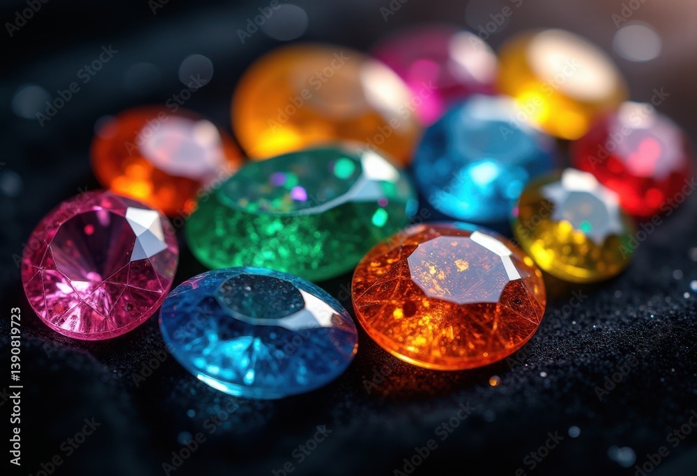 vibrant close colorful textured gemstones arrangement detailed visual beauty, crystal, shine, luster, pattern, brilliance, nature, light, transparency vibrant close colorful textured gemstones arrangement detailed visual beauty, crystal, shine, luster, pattern, brilliance, nature, light, transparency