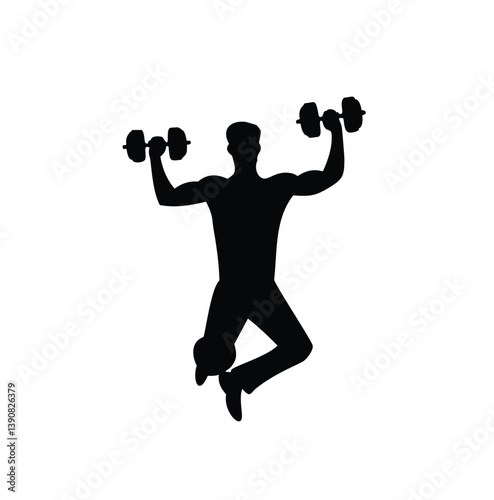 aerobics, dance, fitness, group workout, exercise, silhouette, cardio, women, choreography, team, synchronized, active, gym class, healthy, movement, jumping, coordination, energy, black silhouette, s