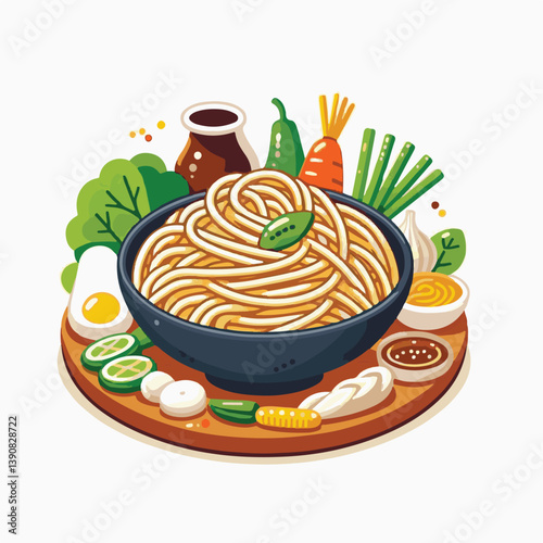 japchae, cuisine, food, asian, healthy, meal, gourmet, plate, background, vegetable, korean, korean food, traditional, sesame oil, soy sauce, green, beef, carrot, korean culture, noodle, onion, sesame