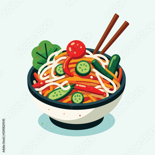japchae, cuisine, food, asian, healthy, meal, gourmet, plate, background, vegetable, korean, korean food, traditional, sesame oil, soy sauce, green, beef, carrot, korean culture, noodle, onion, sesame