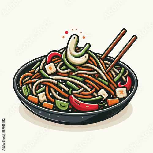 japchae, cuisine, food, asian, healthy, meal, gourmet, plate, background, vegetable, korean, korean food, traditional, sesame oil, soy sauce, green, beef, carrot, korean culture, noodle, onion, sesame