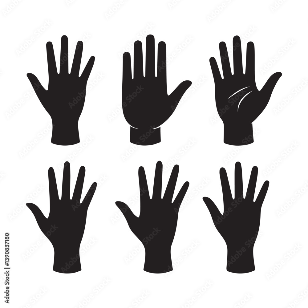 hands vector illustration hands vector illustration